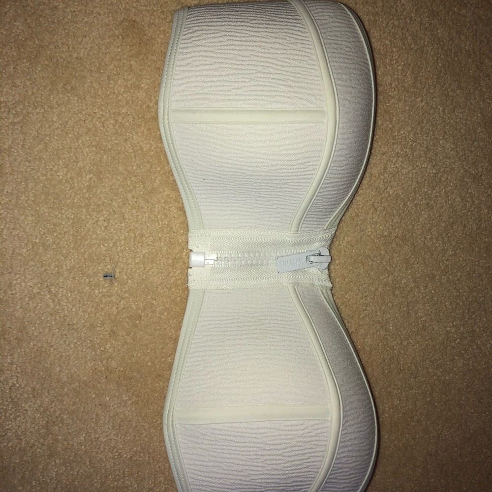 Triangl bandeau bathing suit top